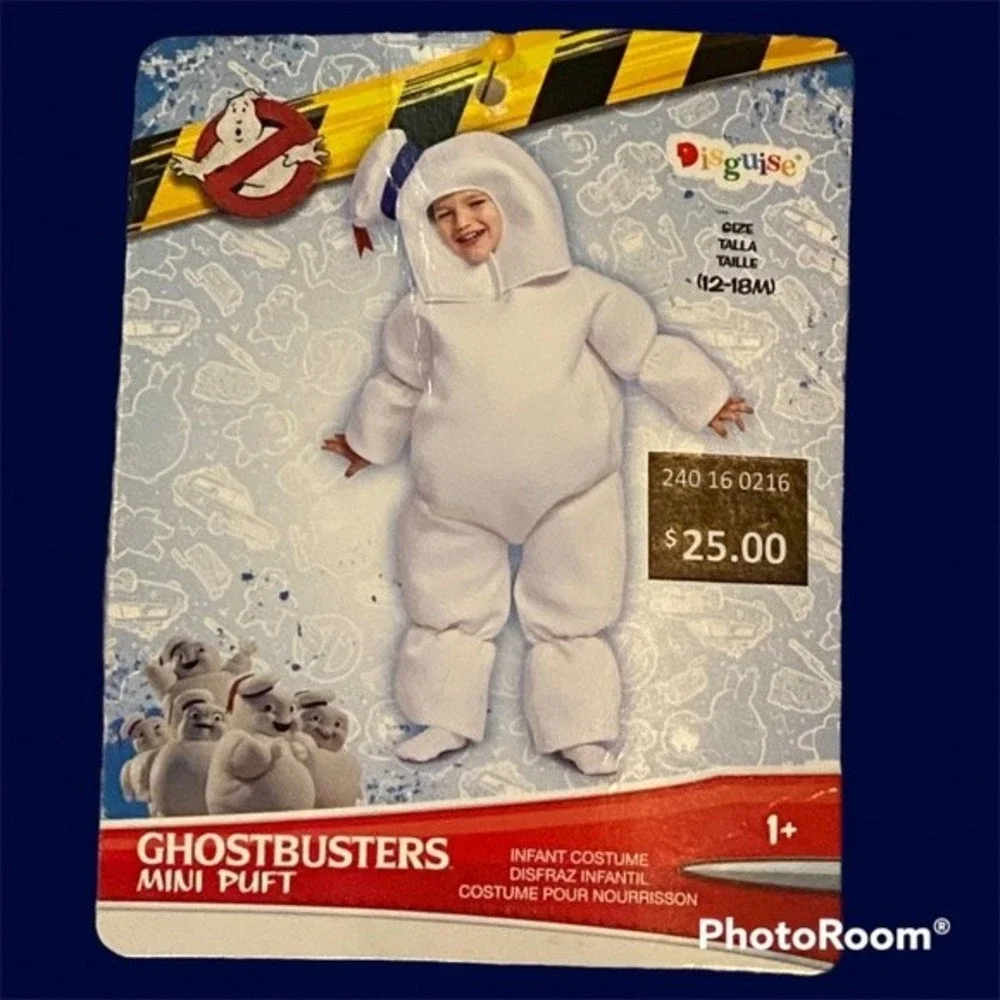 NWT-Ghostbusters Mini Puft Costume by Disguise